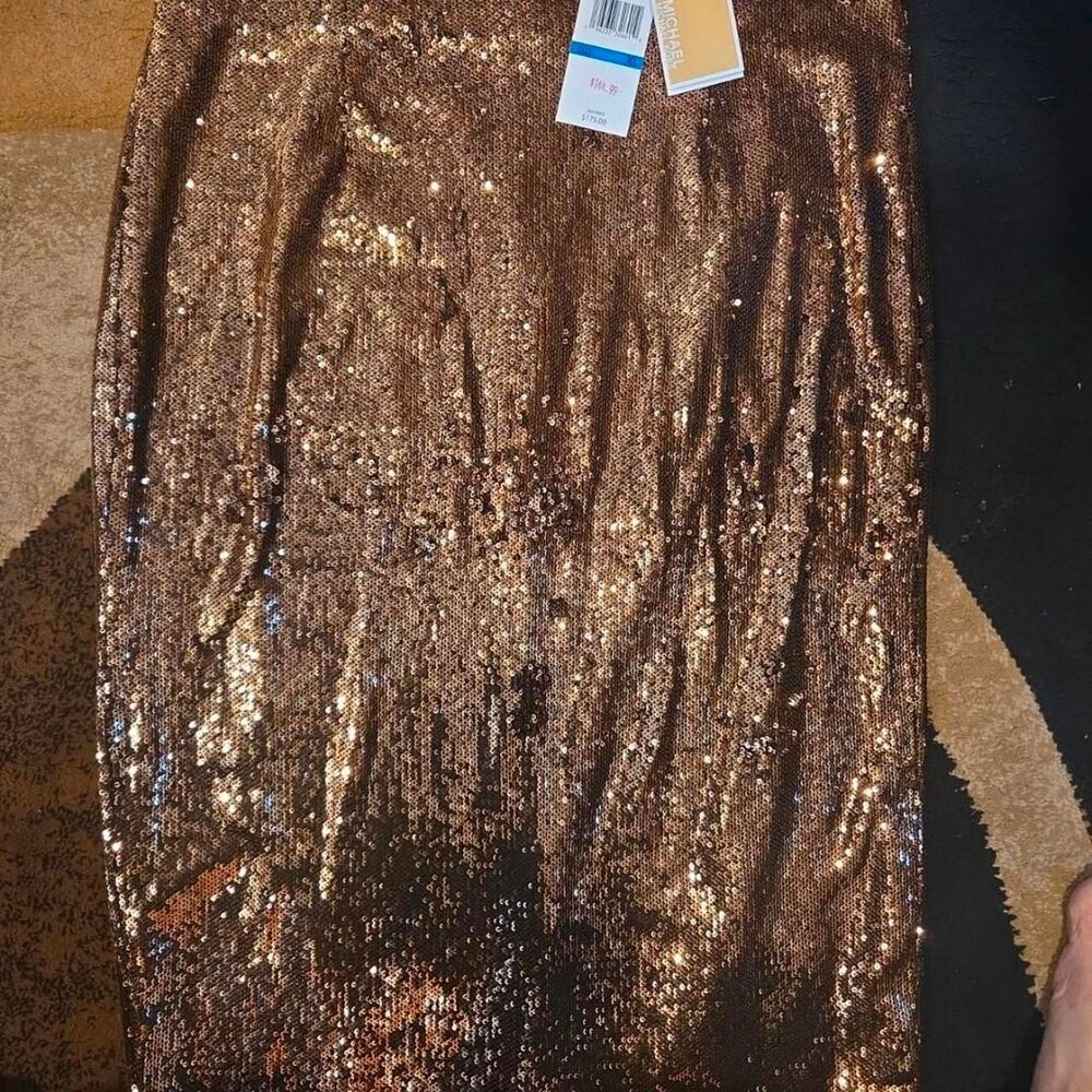 Michael-kors Women's Gold Skirt